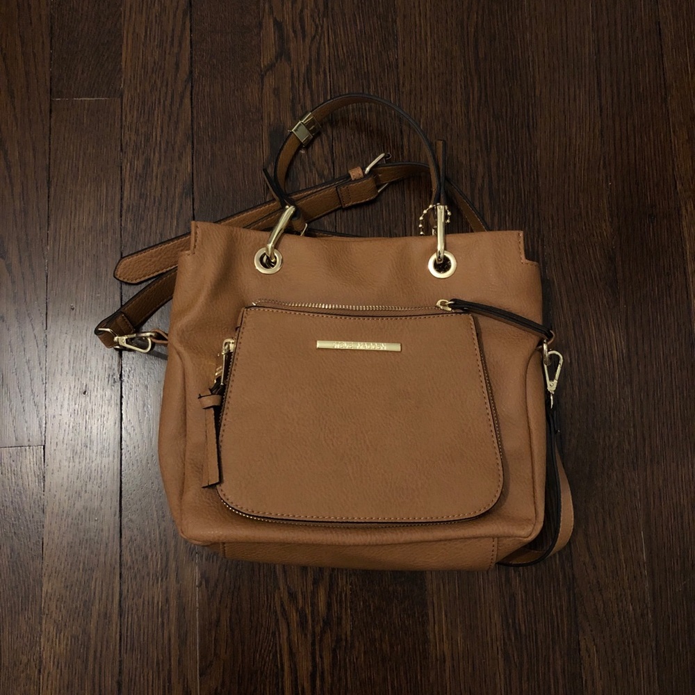 NEVER USED Brown Steve Madden Purse